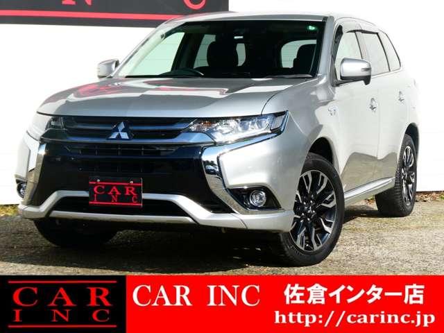 アウトランダーＰＨＥＶ(三菱) Ｇリミテッドエディション　４ＷＤ　レーダークルコン　バックカメラ　衝突軽減　ＡＣ１００Ｖ　ステリモ 中古車画像