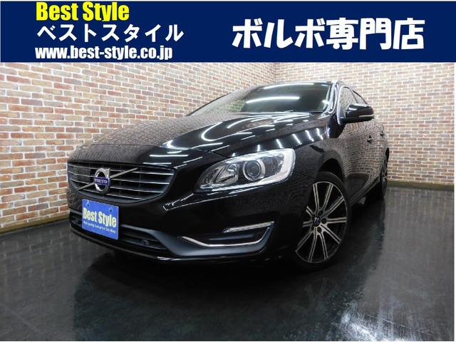 ボルボ Ｖ６０ Ｔ６　ＡＷＤ　セーフティｐｋｇ　ベージュ革　純正ナビ　ＤＴＶ　バックカメラ　スマートキー　ＥＴＣ　キセノン　アイシン製６速オートマ　禁煙車　整備記録簿　２０１４モデル