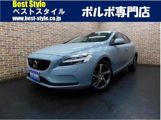 Ｖ４０ Ｄ４　モメンタム　ディーゼルターボ　インテリセーフ　シティウィーブシート　純ナビ　ＤＴＶ　バックカメラ　スマートキー　ＤＳＲＣ　トールハンマーＬＥＤヘッド　アイシン８速オートマ　ワンオーナー　整備記録簿　２０１８モデル（1枚目）