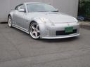 ベースグレード　エアロ　ＣＢＡ－Ｚ３３　６速！！ ＴＥＩＮ車高調　ＦＫＧマフラー　ＶＯＬＫ１９インチアルミ　ＳＤナビ