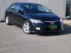 シビック 2.0GL MTモード付パドルシフト モデューロエアロ 純正16インチアルミ ワンオーナー キーレス HID フォグ ウィンカーミラー オートエアコン ETC VSA ステリングスイッチ 1年保証付 中古車画像