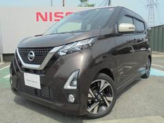 日産　デイズ　ハイウェイスター　Ｇターボ　ワンオ−ナ−　純正９インチメモリ−ナビ