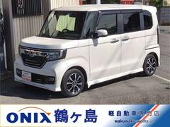 N-BOXカスタム G・EXホンダセンシング 両側パワスラ ワンオーナー 中古車画像