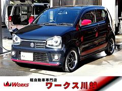 アルトターボRS ベースグレード レーダーブレーキサポート プッシュスタート スマートキー HIDヘッドライト 純正アルミホイール アイドリングストップ オートライト 横滑り防止 踏み間違い防止 シートヒーター ETC ターボ車 中古車画像