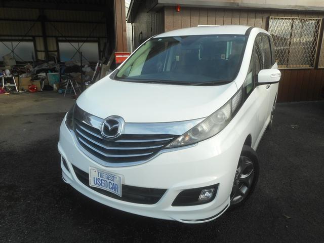 ビアンテ(マツダ) グランツ−スカイアクティブ　純正ナビ　地デジ　Ｂｌｕｅｔｏｏｔｈ　バックカメラ　左右自動ドア　スマートキー　純正アルミ　キセノン　リアモニター　ＥＴＣ 中古車画像