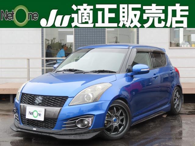 スイフトスポーツ(スズキ) ベースグレード オートクルーズコントロール アルミホイール スマートキー MT 盗難防止システム 衝突安全ボディ ABS ESC CD DVD再生 ミュージックプレイヤー接続可 エアコン パワーステアリング 中古車画像