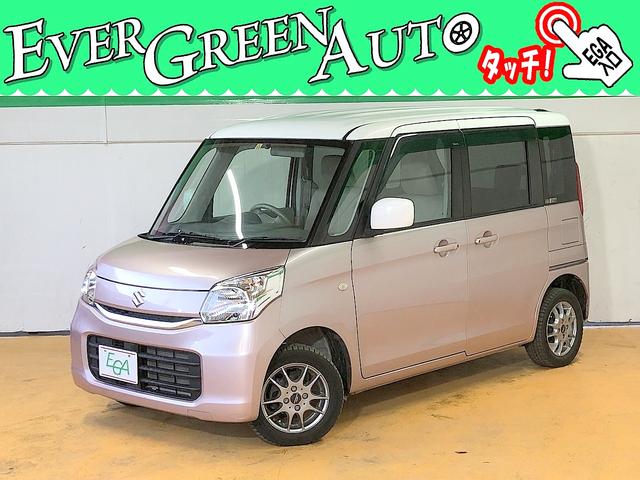 X 修復歴なし 禁煙車 オートスライドドア 社外メモリナビ CD DVD再生 地デジTV Bluetooth プッシュスタート シートヒーター ビルトインETC ステアスイッチ i-stop 社外13AW(1枚目)