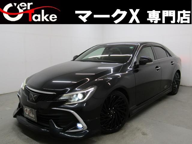 マークＸ 　最終型　セーフティセンスＰＫＧ　新品１９インチＡＷ　新品タイヤ　新品ローダウン　　ＬＥＤフォグランプ　ナビＢカメラ　地デジ　ブルートゥース　スマートキー　ＥＴＣ　ドラレコ（1枚目）