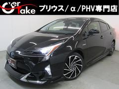 プリウス Sツーリングセレクション 黒革シート セーフティセンスPKG 新品フルエアロ 新品19インチAW 新品タイヤ ナビBカメラ ブルートゥース シートヒーター レーダークルーズC プリクラッシュセーフティ レーンキープアシスト 中古車画像