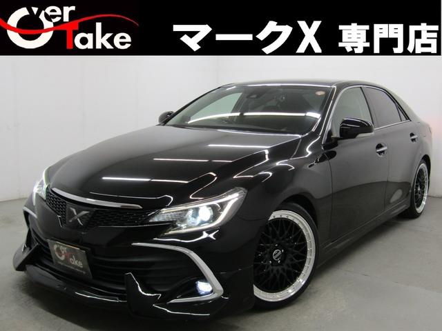 マークＸ(トヨタ) ２５０Ｇ　最終型　セーフティセンスＰＫＧ　新品１９インチＡＷ　新品タイヤ　新品ローダウン　　ＬＥＤフォグランプ　ナビＢカメラ　地デジ　ブルートゥース　スマートキー　ＥＴＣ　ドラレコ　レーダー探知機 中古車画像