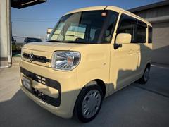 スペーシア ハイブリッドG 両側スライドドア/純正ナビフルセグTV/デュアルセンサーブレーキサポート/パーキングセンサー/アイドリングストップ オートエアコン/プッシュスタート/スマートキー/ETC/全周囲ドライブレコーダー 中古車画像