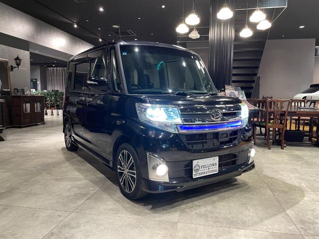 タント カスタムＲＳ　トップエディションＳＡＩＩ　★７型ナビプラン★ＥＴＣ★両側電動スライドドア★ピラーレス★衝突軽減ブレーキ★（1枚目）