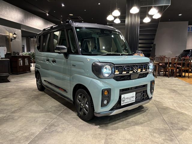 スペーシアギア(スズキ) ハイブリッドＸＺ　ターボ　★純正９型ナビ（ＡｐｐｌｅＣａｒＰｌａｙ／Ａｎｄｏｒｏｉｄ対応／ＣＤ／ＤＶ 中古車画像
