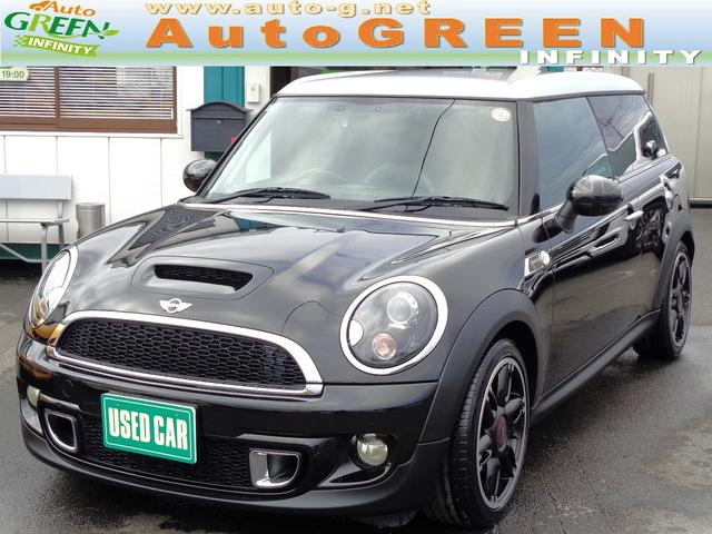 ＭＩＮＩ(ミニ) クーパーＳ　クラブマン　ハンプトン　後期型　特別限定車　Ｒ５５クラブマン　ターボ　ミッドナイトブラック　禁煙車　黒革シート　外ＳＤナビ地デジＢモニＢｌｕｅｔｏｏｔｈオーディオ　ツートンカラー　クロームラインエクステリア　ＨＩＤ　ＥＴＣ 中古車画像