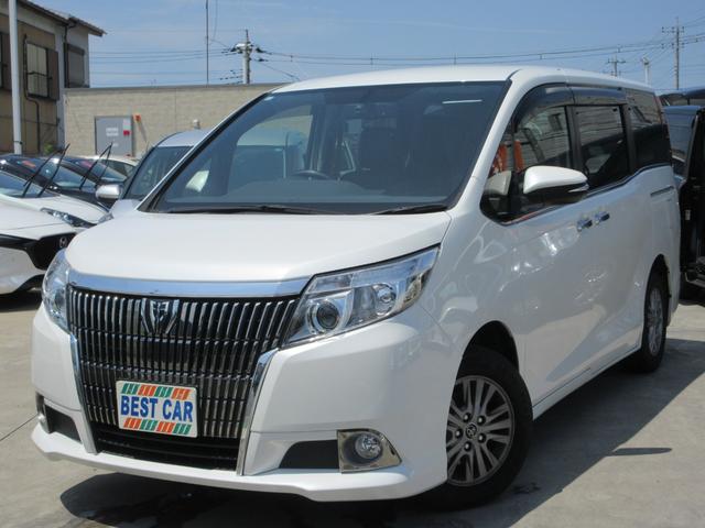 トヨタ エスクァイア Ｇｉ　禁煙車　レザーシート　後席フリップダウンモニター