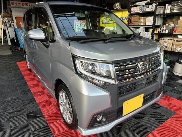 ダイハツ ムーヴ カスタム　Ｘ　ＳＡ　フルタイム４ＷＤ　消耗品交換　予防整備車　１２カ月走行距離無制限保証　２４時間３６５日対応ロードサービス付　ナビ　フルセグＴＶ　Ｂｌｕｅｔｏｏｔｈ　ＣＤ　ＤＶＤ　ＥＴＣ　ドラレコ　バックカメラ