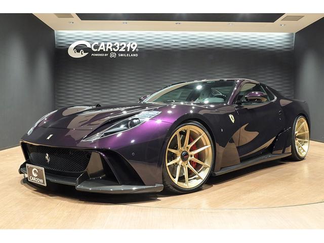 ８１２ＧＴＳ ベースグレード　Ｎ－ＬＡＲＧＯ日本限定１台／正規Ｄ車／ＮＯＶＩＴＥＣ／特注鍛造Ｆ２１インチＲ２２インチ／インコネル製ゴールドマフラー（1枚目）