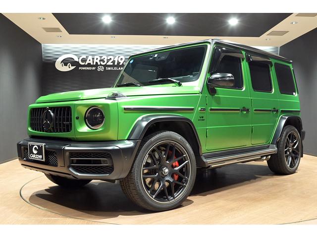 Ｇクラス Ｇ６３　マグノヒーローエディション　ユーザー買取車　正規Ｄ車　限定５０台　ワンオーナー　ソフトクローズ　電動サイドステップ　ブルメスターサウンド　純正２２インチＡＷ　全周囲カメラ　前後ドラレコ