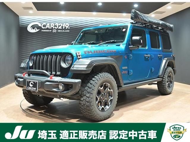 クライスラー・ジープ ジープ・ラングラーアンリミテッド ルビコン　リーコン　ＢＥＳＴＯＰ製サンライダー　ＲＨＩＮＯ−ＲＡＣＫ製ルーフラック