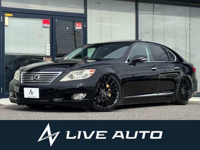 ＬＳ(レクサス) ＬＳ４６０　ナビ　ＴＶ　Ｂカメラ　サンルーフ　黒革シート　電動シート　シートヒーター　シートエアコン　シートメモリー　ステリングヒーター　クルーズコントロール　エアサスコントローラー　カールソン２１ＡＷ　ＥＴＣ 中古車画像