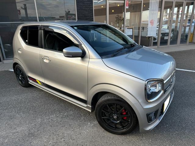 アルトワークス(スズキ) ベースグレード　Aftermarketナビ　バックカメラ　モンスターダウンサス　ローポジくん　フルセグ　プッシュスタート　純正レカロシート　アイドリングストップ　クリアランスソナー 中古車画像