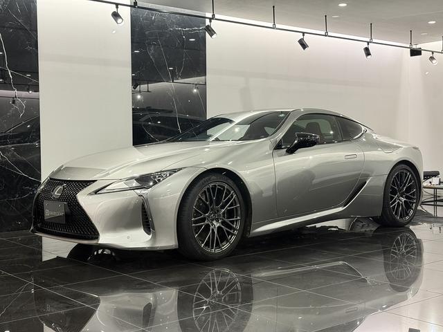 レクサス ＬＣ ＬＣ５００　Ｓパッケージ　ＴＲＤ鍛造２１インチ　ＯＰカラーソニックチタニウム
