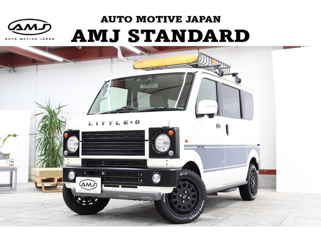 ＰＺターボスペシャル　ＬＩＴＴＬＥ：Ｄ　ＤＡＭＤ×ＡＭＪ　ＮＥＷヴィンテージカスタム　オ－ルＰ（全塗装済）　リフトアップ　メモリーナビ　Ｂｌｕｅｔｏｏｔｈ　フルＴＶ　新品アルミ　メモリーナビ　衝突ブレーキ　オートステップ