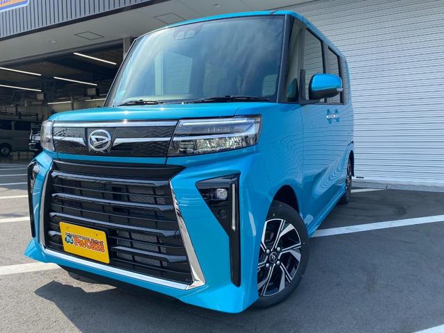 タント(ダイハツ) カスタムＸ　届出済未使用車　両側パワースライドドア　シートヒーター　ＬＥＤヘッドライト　オートライト　電動パーキングブレーキ 中古車画像