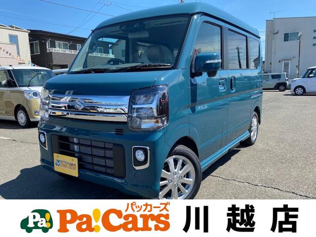 エブリイワゴン(スズキ) ＰＺターボスペシャル　レーダーＢサポート　整備記録簿　パーキングセンサー　運転席側シートヒーター　フルフラット　イモビライザー　Ｗエアバック　禁煙　横滑り防止　ベンチシート　エアコン　前席パワーウィンドウ　ＰＳ　エアバック 中古車画像