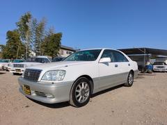 クラウン ロイヤルサルーン プレミアム ETC オートクルーズコントロール ナビ アルミホイール HID AT キーレスエントリー 電動格納ミラー 盗難防止システム パワーシート CD 衝突安全ボディ ABS ESC エアコン 中古車画像