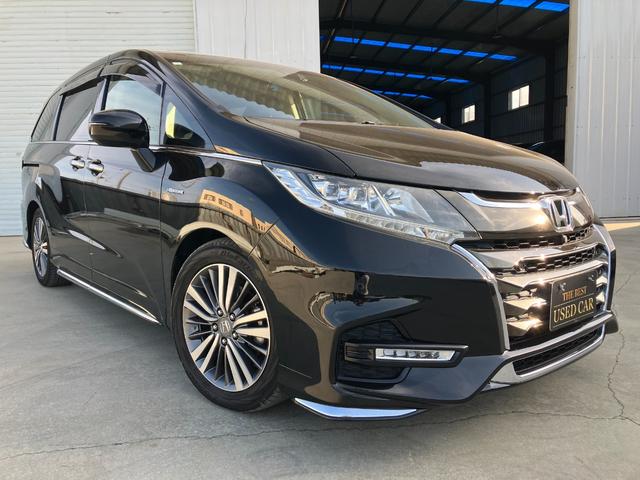 オデッセイハイブリッド(ホンダ) ハイブリッドアブソルート・ＥＸホンダセンシング　純正ナビ　フルセグＴＶ　バックモニター　全周囲カメラ　後席フリップダウンモニター　両側パワースライド　ホンダセンシング　パワーシート　シートヒーター　Ｂｌｕｅｔｏｏｔｈ　ＵＳＢ　ＨＤＭＩ　ドラレコ 中古車画像