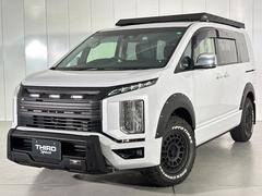 デリカD:5 P サードスペースカスタム ルーフラック フロントバンパーガード リアラダー ショートマッドフラップ JAOS フロントグリル フェンダーガーニッシュ Type-X Weds MUDVANCE 16インチ 中古車画像