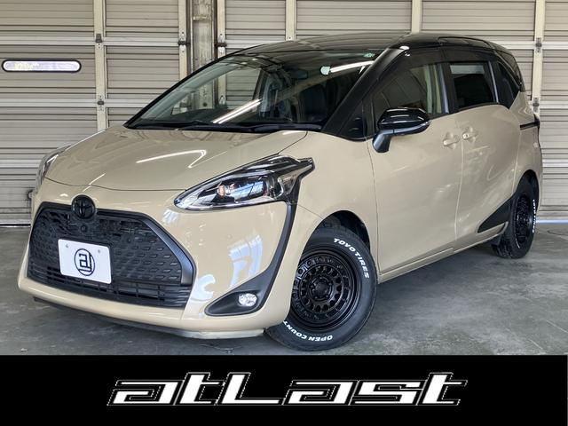 シエンタＨＶ　ファンベースＧクエロ入庫いたしました！ スマートキー　ツートンカラー　ハーフレザーシート　クリアランスソナー