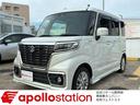 スペーシアカスタム ハイブリッド GS ドライブレコーダー 両側スライド・片側電動 ナビ TV クリアランスソナー オートクルーズコントロール レーンアシスト 衝突被害軽減システム オートライト LEDヘッドランプ スマートキー(1枚目)