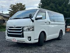 ハイエースバン スーパーGL ダークプライム スーパーGLダークプライムロング・デジタルインナーミラー・ETC・ナビ・TV・バックカメラ 中古車画像