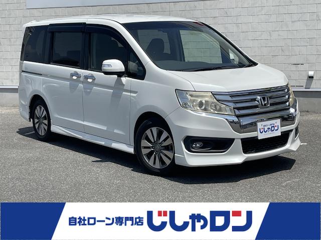 ステップワゴンスパーダ Ｚ　インターナビセレクション　両側電動スライドドア　純正ＨＤＤナビ　ＴＶ　ＤＶＤ　ＣＤ　バックカメラ　ＥＴＣ（1枚目）