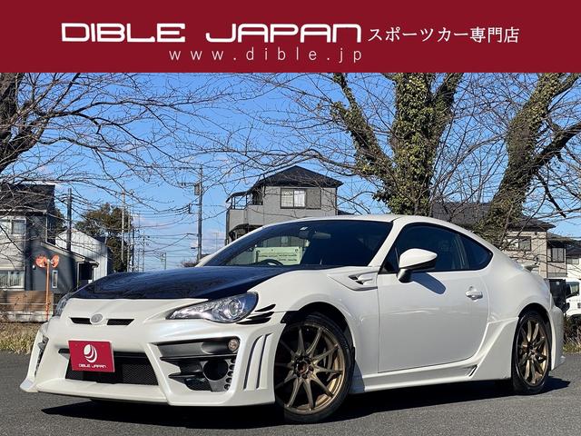 ８６(トヨタ) Ｇ　修復歴無　禁煙車　記録簿有　６速Ｍ／Ｔ　ＳＡＲＤフルエアロ　リヤウィング 中古車画像