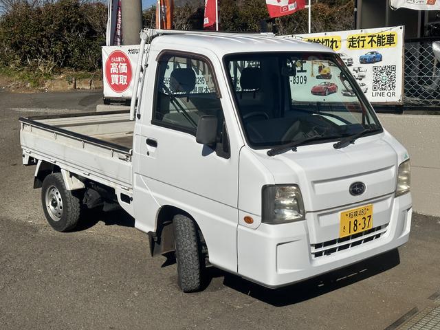 サンバートラック(スバル) ＴＣ　プロフェッショナル　ワンオーナー／１万キロ／ＡＣ／５ＭＴ／パワステ 中古車画像