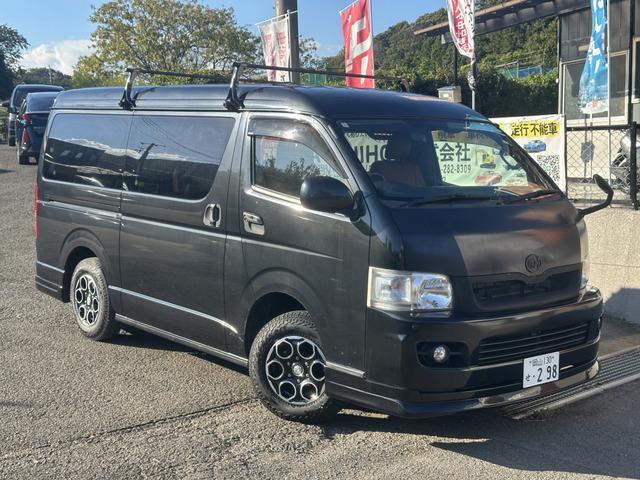 TOYOTA HIACE VAN LONG WIDE SUPER GL | 2008 | BLACK | 227113 TOYOTA HIACE VAN LONG WIDE SUPER GL | 2008 | BLACK | 227113