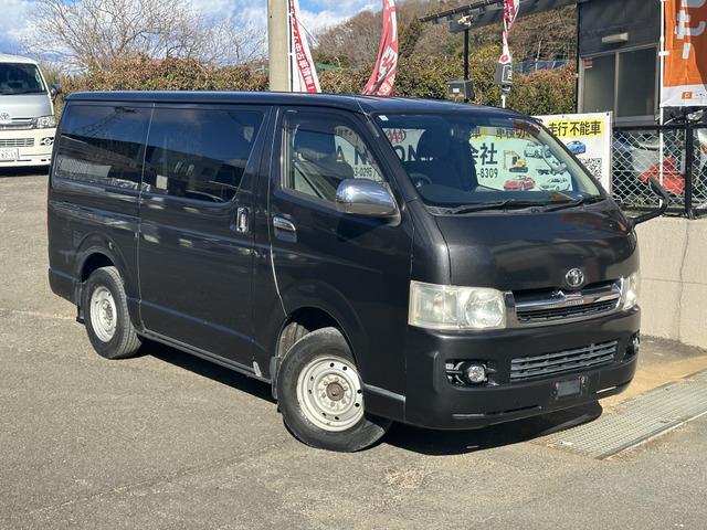 ロングスーパーＧＬ　■４ＷＤ■５ドア■両側スライドドア■両側イージークローザー■リアＡＣ■リアヒーター■ＥＴＣ■助手席エアバッグ■キーレス■アイドルアップ■スペアタイヤ