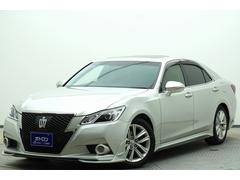 クラウン アスリートS ブルートゥースオーディオ 全周囲カメラ HDDナビゲーションシステム 本革 DVD再生可能 オートクルーズコントロール サンルーフ ナビ&TV ESC フルセグ地デジTV Bカメ クリソナ ETC 中古車画像