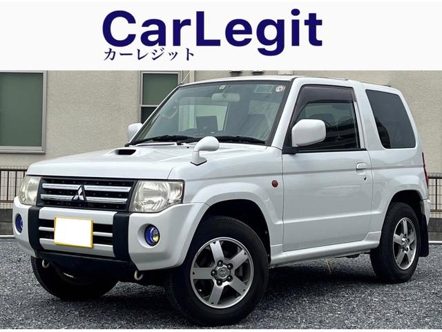 パジェロミニ(三菱) ＶＲ　４ＷＤ　ターボ車　フォグライト　禁煙車　ポータブルナビ　ワンセグＴＶ 中古車画像