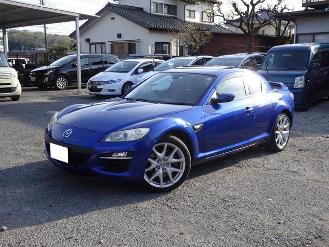 マツダ ＲＸ－８ タイプＥ　ナビ　ＴＶ　ＡＴ　サンルーフ　スマートキー　シートヒーター　アルミホイール　ＡＢＳ　ＣＤ　ミュージックプレイヤー接続可　エアコン