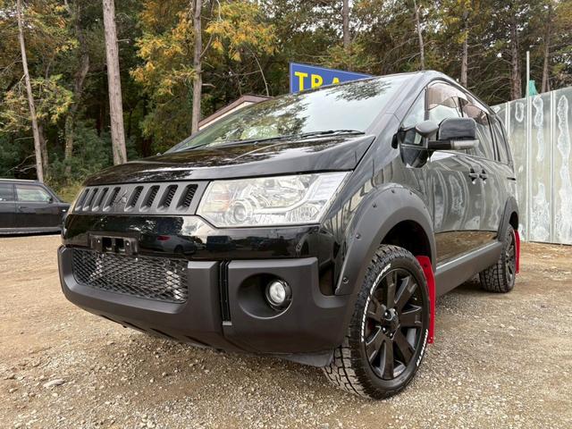 デリカＤ：５(三菱) Ｄ　パワーパッケージ　４ＷＤ　ディーゼル　走行中ＴＶ　左右パワースライドドア　ＥＴＣ　バックカメラ 中古車画像