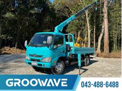 デュトロ 2.6t吊4段クレーン 木平 標準ロング 古河ユニック URU264 フックイン ラジコン 3,630×1,800 走行51千km 積載3t F5 5速 マニュアル UNIC 吊t数2.6t吊 4段ブーム 送信機 ETC1.0 中古車画像