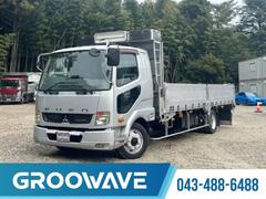 ファイター アルミブロック ベッド付 240馬力 パブコ 造りボデー 6,100×2,250 車検付 積載3.15t F6 6速 マニュアル 平ボディー アルミアオリ アルミ平 4t平 ETC1.0 	バックカメラ 中古車画像