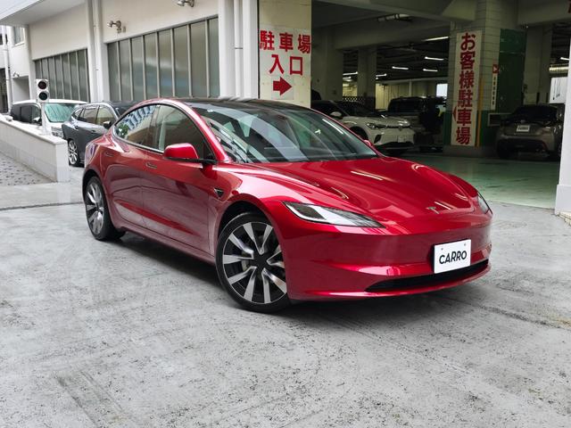 モデル3(テスラ) RWD ETC オートクルーズコントロール 衝突被害軽減システム バックカメラ サイドカメラ ナビ アルミホイール サンルーフ CVT スマートキー 後席モニター パワーシート Bluetooth ABS 中古車画像