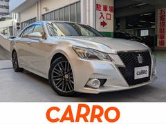 クラウンハイブリッド アスリートS ブラックスタイル ドライブレコーダー ETC クリアランスソナー オートクルーズコントロール バックカメラ ナビ TV アルミホイール オートライト HID サンルーフ CVT シートヒーター スマートキー 中古車画像