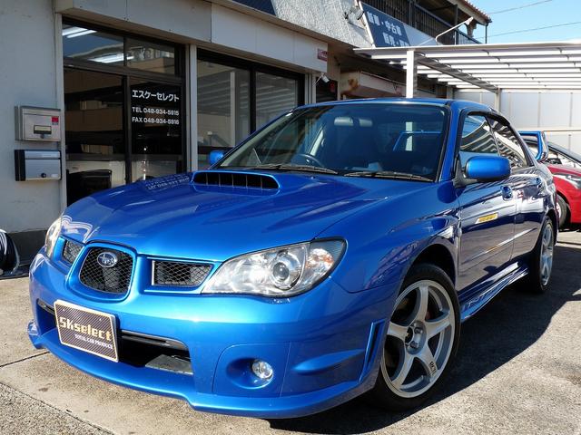 インプレッサ WRX WR-リミテッド 2005 純正5速MT/F型/鷹目/限定車/92159KM時タイミングベルトWP交換済み/アドバンレーシングRCII17インチアルミホイール/キーレス/HIDヘッドライト/リアウイング/ETC/取説/保証書(1枚目)