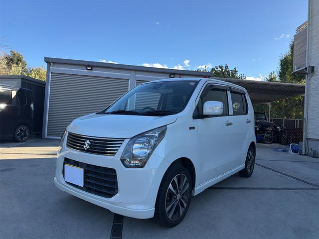 ワゴンＲ ２０周年記念車　スマートキー　プッシュスタート　ＨＩＤヘッドライト　純正１４インチアルミ　シートヒーター　アイドリングストップ　レーダーブレーキ　ＨＤＤナビ　Ｂｌｕｅｔｏｏｔｈ　地デジＴＶ　ＥＴＣ（1枚目）